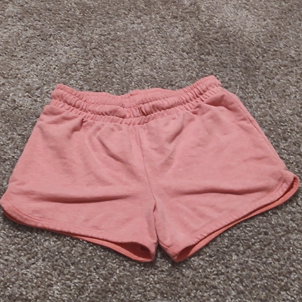 Girls pink shorts